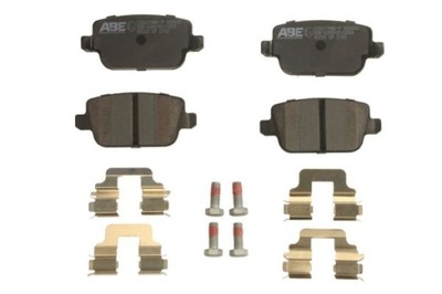 KLOCEK BRAKE KPL. REAR VOLVO S80 II, V70 II, V70 III, XC70 II FORD  