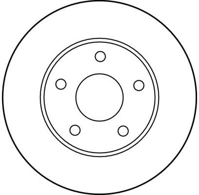 ГАЛЬМІВНІ ДИСКИ ГАЛЬМІВНІ ПЕРЕД TRW DF1647