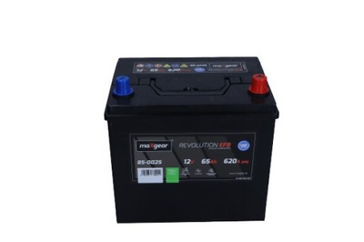 BATTERY MAXGEAR 65AH 620A AZJA EFB P+ MOZLIWY ADDITIONAL DELIVERY ASSEMBLY  