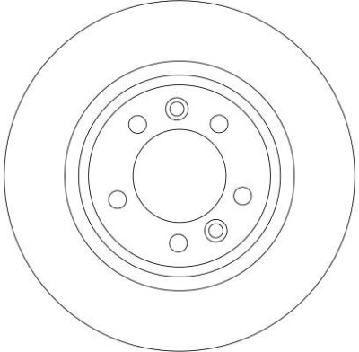 Trw df4351 диск тормозная фото №1
