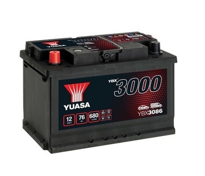 АКУМУЛЯТОР 76AH/680A L+ YUASA PROFESSIONAL