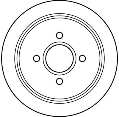 Диск гальмівна trw df2647 фото №1