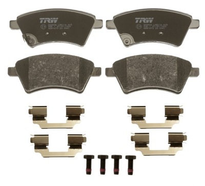 TRW КОЛОДКИ HAM. FIAT P. SEDICI 06-/SUZUKI SX4 06- Z ДАТЧИКОМ