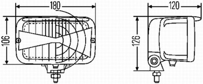 HELLA 1AB 007 145-001 REFLEKTORIUS 