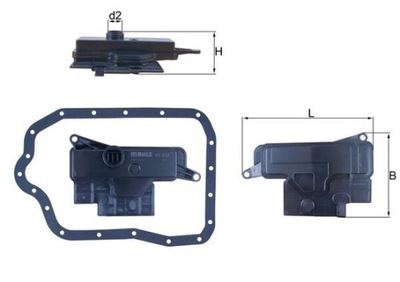 FILTER HYDRAULIC AUTOM. BOX GEAR  