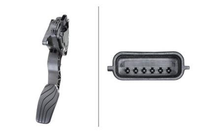 Педаль газа nissan qashqai 1,6dci 13- фото №1