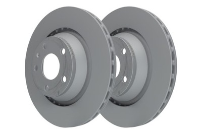 2 x ate диск тормозной. audi tt quattro 06- задняя фото №1