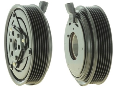 Сцепление компрессор кондиционера renault. nissan delphi cvc v6 129-125mm aca фото №1