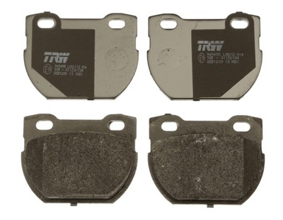 TRW КОЛОДКИ HAM. LAND ROVER T. DEFEENDER 2,5 D/3,5-3,9 4X4 90-06