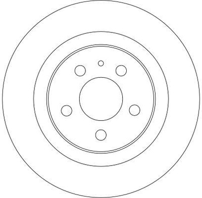TRW DF4256 ДИСК ГАЛЬМІВНИЙ