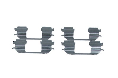 Набір inst. гальмівних колодок ham. chevrolet p. aveo/ kalos/ spark 05- фото №1
