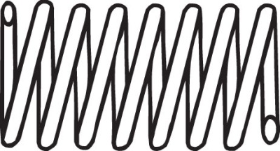 Bosal 251-807 пружина, труба выхлопная фото №1