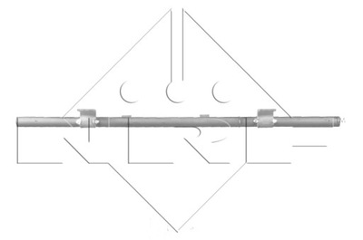 KONDENSATORIUS KONDICIONAVIMO RENAULT TRAFIC 06/2008- 