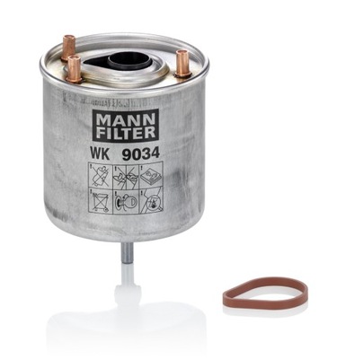 MANN-FILTER MANN-FILTER WK 9034 Z FILTRO COMBUSTIBLES  