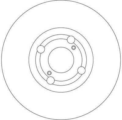 ДИСК HAM. TOYOTA P. COROLLA 1,4D-2,0 D-4D 02-07