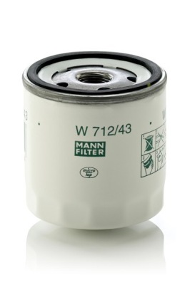 Mann-filter w 712/43 фільтр оливи w 712/1 фото №1