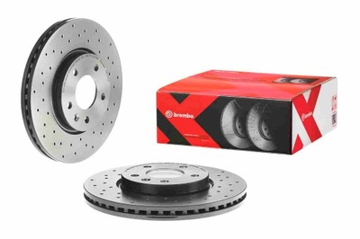 BREMBO DISCO HAM.PRZOD XTRA OPEL ASTRA J 09-  