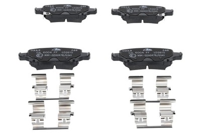 KLOCEK DE FRENADO KIT CERAMICZNY PARTE TRASERA CHEVROLET MALIBU OPEL ASTRA K,  