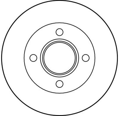 ДИСК HAM. FORD ESCORT DF2753 TRW TRW DF2753 ДИСК ГАЛЬМІВНИЙ