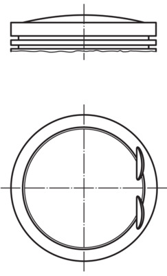 MAHLE 028 PI 00128 000 STŪMOKLIS 