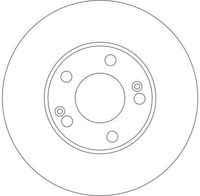 Диск гальмівна trw фото №1
