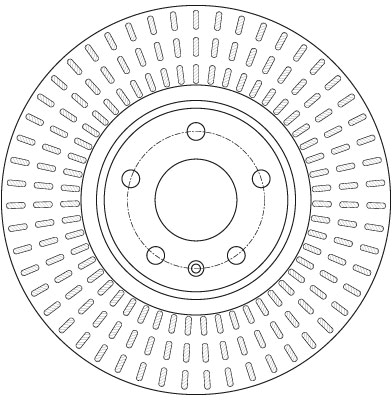 TRW DISKU HAM. VW P. A4/A5 07-/Q5/A6 09- 