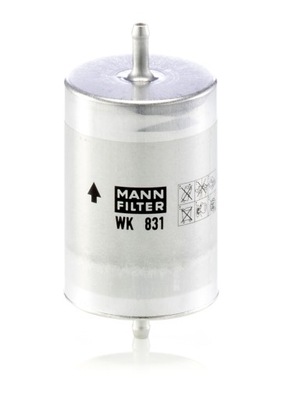 MANN-FILTER WK 831 FILTRAS DEGALŲ 