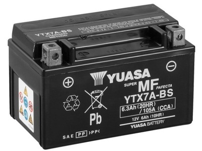 BATERÍA YUASA YTX7A-BS  