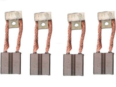 Щітка вугільна, стартер as-pl rx70 4 фото №1