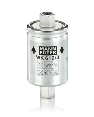 MANN-FILTER MANN-FILTER WK 612/3 ФИЛЬТР ТОПЛИВА