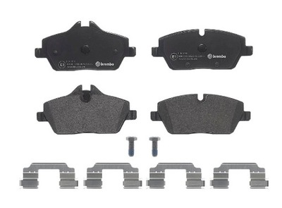 BREMBO P 06 034 SET PADS HAMULCOWYCH,PRZOD BMW 1 E87 E88  