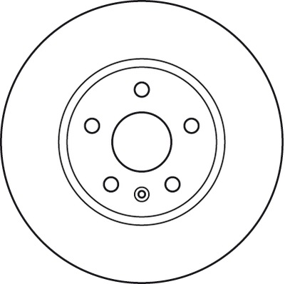 Trw df4996s диск гальмівна 1szt фото №1