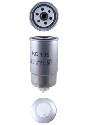 FILTRO COMBUSTIBLES KNECHT/MAHLE KC 195 ALFA RO KNECHT KC 195 FILTRO COMBUSTIBLES  