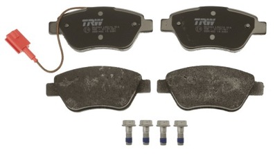 ZAPATAS DE FRENADO FIAT P. 500- BRAVO- STILO 1.4- 1.6 16V 01- CON SENSOR  