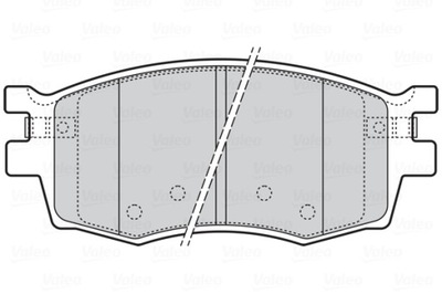 PADS HAMULC. KIA RIO II 05-  