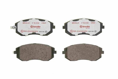 BREMBO КОЛОДКИ ТОРМОЗНЫЕ XTRA ПЕРЕДНЯЯ