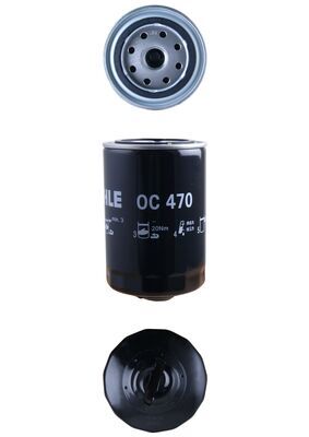 Фільтр оливи knecht/mahle oc 470 фото №1
