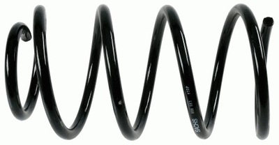 Пружина zaw. hyundai p. accent iii/rio ii 1,4 16v/ 1,6 cvvt 05- фото №1