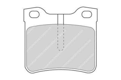 Ferodo fvr1044 набор тормозных колодок тормозных, тормоза фото №1