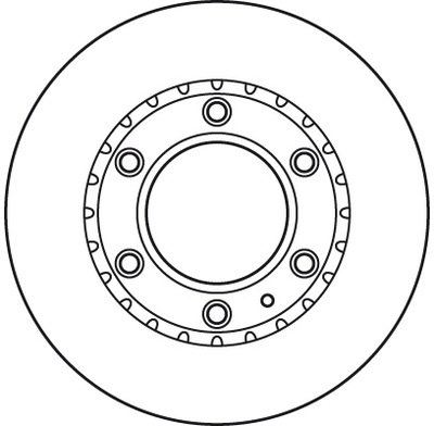 TRW DF6034S DISCO DE FRENADO  