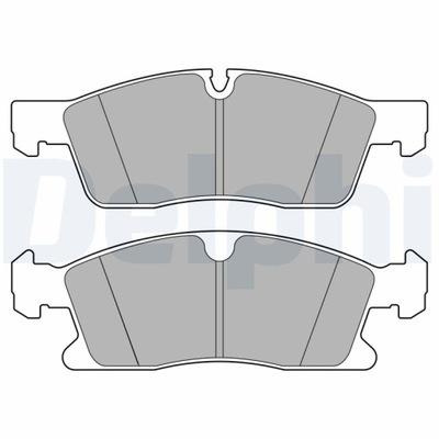 KLOCEK DE FRENADO KIT PARTE DELANTERA MERCEDES GLE (W166), M (W166) DODGE DURANGO  