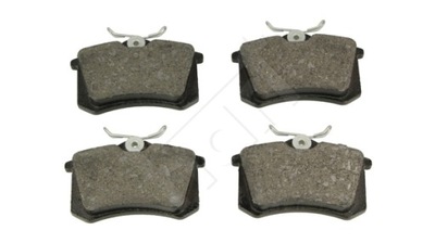 HART 215 227 SET PADS HAMULCOWYCH, BRAKES TARCZOWE  