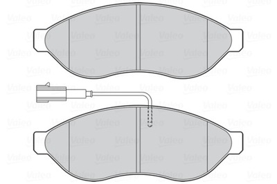 КОЛОДКИ ГАЛЬМІВНИЙ CITROEN JUMPER 06-