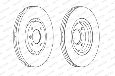 FERODO FERODO DDF1152C DISC BRAKE  