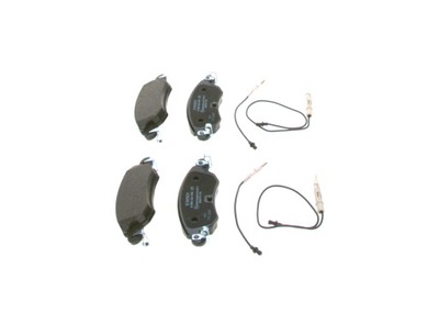 Тормозные колодки ham. citroen p. c5 01- с датчиком фото №1