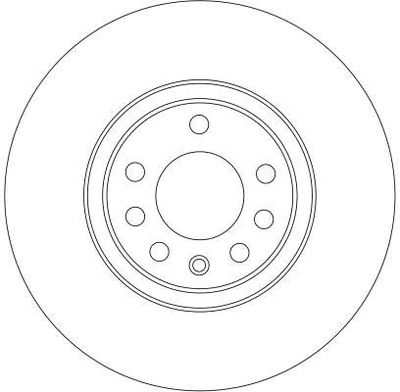 ДИСК HAM. OPEL ASTRA G 99- DF4246 TRW TRW DF4246 ДИСК ГАЛЬМІВНИЙ