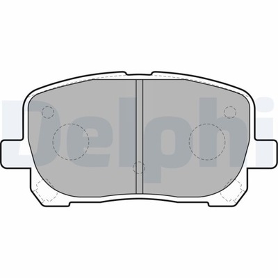 Тормозные колодки тормозные перед pontiac vibe фото №1