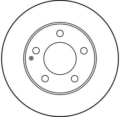 TRW DF2704 ДИСК ТОРМОЗНЫЙ фото