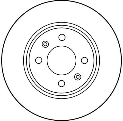 DISCO HAM. DF1663 TRW TRW DF1663 DISCO DE FRENADO  