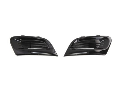 Решітка радіатора бампера перед renault twingo ii 11.11-09.14 kpl 2szt фото №1